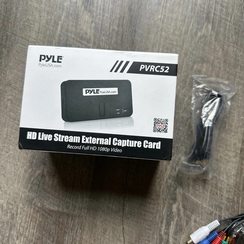 NEW Pyle PVRC52 HD‎ External Capture Card PC Video Recording System HD 1080p
